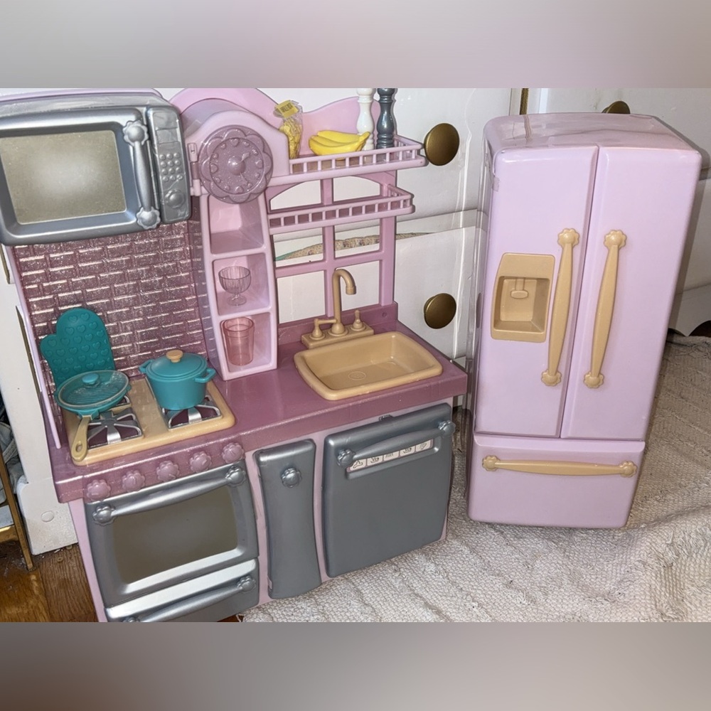Brand new fresh out of box with stickers attached, our generation kitchen